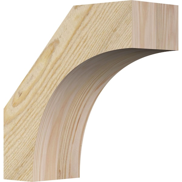 Ekena Millwork 4"W x 10"D x 10"H Westlake Rough Sawn Knee Brace, Douglas Fir BRC04X10X10WTL00RDF - main